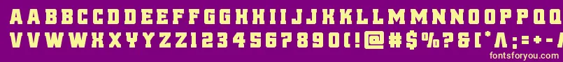 reddelicioustitle Font – Yellow Fonts on Purple Background