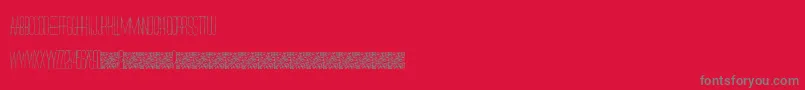 Шрифт RedlightDistrict – серые шрифты на красном фоне