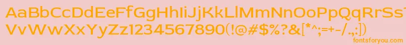 En savoir plus sur la police RedRose Regular Police RedRose Regular – polices orange sur fond rose