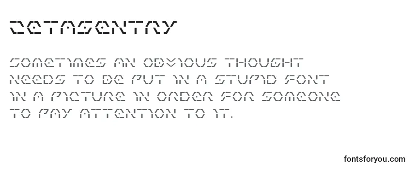 Zetasentry Font