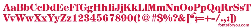 A850RomanBold Font – Red Fonts