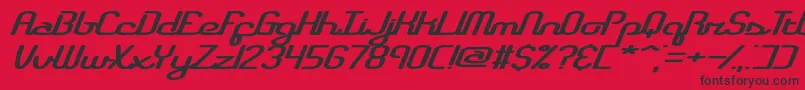Czcionka registry – czarne czcionki na czerwonym tle
