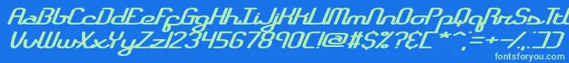 More about registry Font registry Font – Green Fonts on Blue Background
