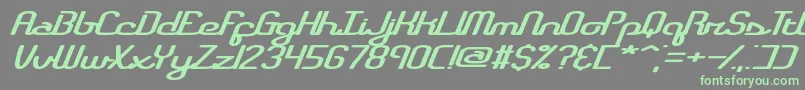 Weitere Informationen zur registry-Schriftart registry-Schriftart – Grüne Schriften auf grauem Hintergrund