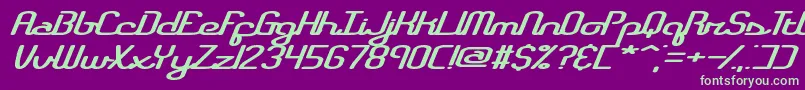 Weitere Informationen zur registry-Schriftart registry-Schriftart – Grüne Schriften auf violettem Hintergrund