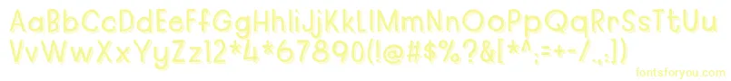 regularfashionDEMO Font – Yellow Fonts