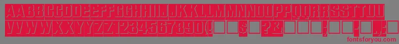reir     Font – Red Fonts on Gray Background
