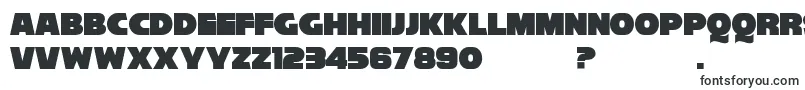 Шрифт Reisenberg 2 0 D – трафаретные шрифты