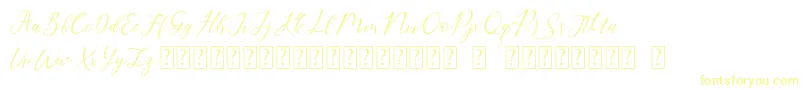 Rembrants Font – Yellow Fonts