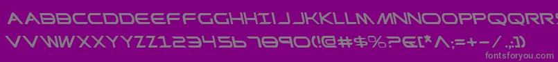 Saiba mais sobre a fonte PrometheanLeftalic Fonte PrometheanLeftalic – fontes cinzas em um fundo violeta