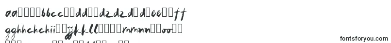 rendangpadang-Schriftart – slowakische Schriften