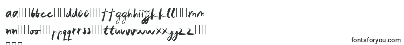 rendangpadang-Schriftart – polnische Schriften