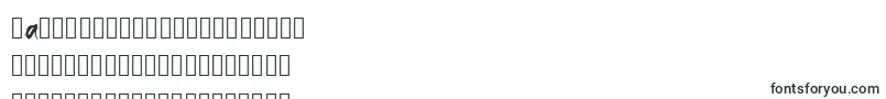 rendangpadang-Schriftart – kirgisische Schriften