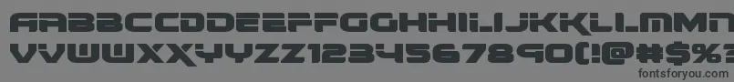 renegadoexpand Font – Black Fonts on Gray Background