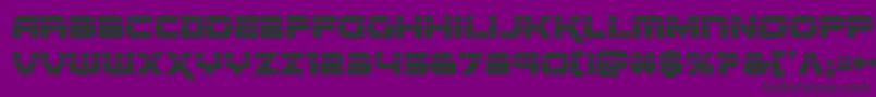 renegadolaser-fontti – mustat fontit violetilla taustalla