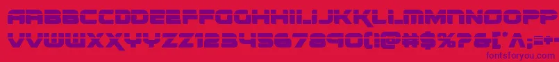 Подробнее о шрифте renegadolaser Шрифт renegadolaser – фиолетовые шрифты на красном фоне