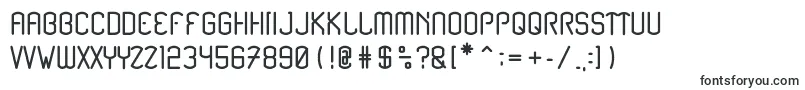 Шрифт Renesnip Sans – техно шрифты