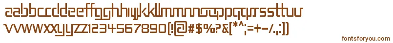REP2CN   Font – Brown Fonts on White Background