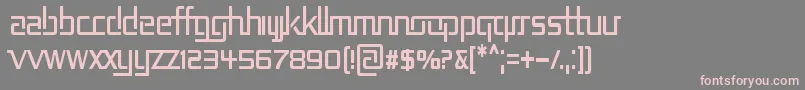 REP2CN   Font – Pink Fonts on Gray Background