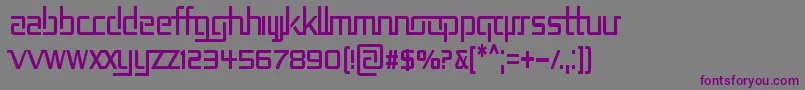 REP2CN   Font – Purple Fonts on Gray Background