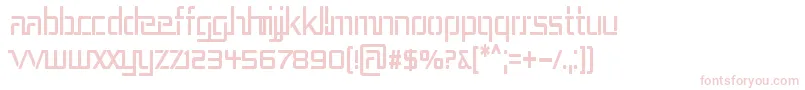 REP3CN   Font – Pink Fonts on White Background