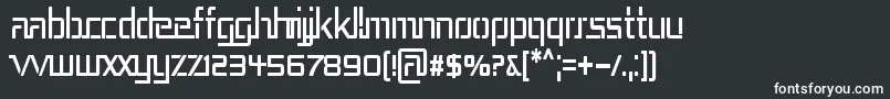 REP3CN   Font – White Fonts