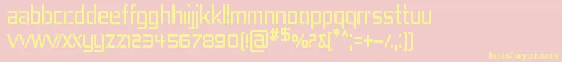 REP4CN   Font – Yellow Fonts on Pink Background