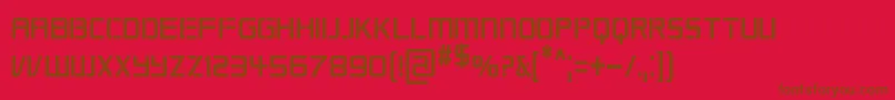 Lisätietoja REPKCN -fontista REPKCN -fontti – ruskeat fontit punaisella taustalla