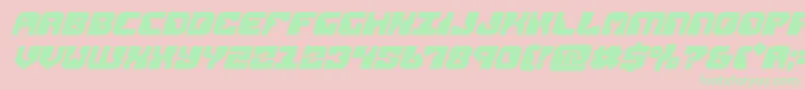 More about replicantboldital Font replicantboldital Font – Green Fonts on Pink Background