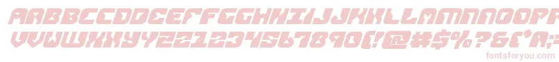 fuente replicantboldital – Fuentes Rosadas Sobre Fondo Blanco