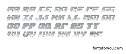 Replicantchromeital Font