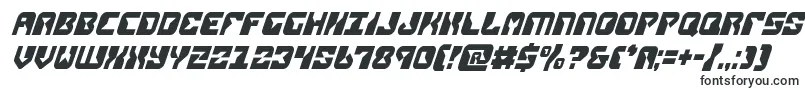 Шрифт replicantcondital – контурные шрифты