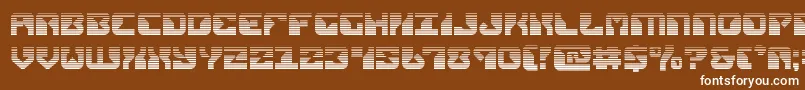 Więcej informacji o czcionce replicantgrad Czcionka replicantgrad – białe czcionki na brązowym tle