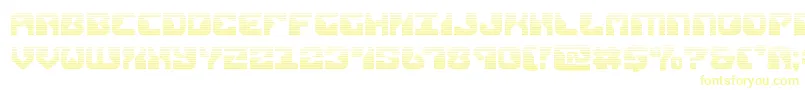 replicantgrad-Schriftart – Gelbe Schriften