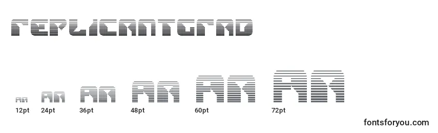 Replicantgrad Font Sizes