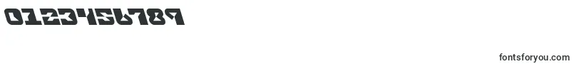 replicantleft Font – Fonts for Numbers and Digits