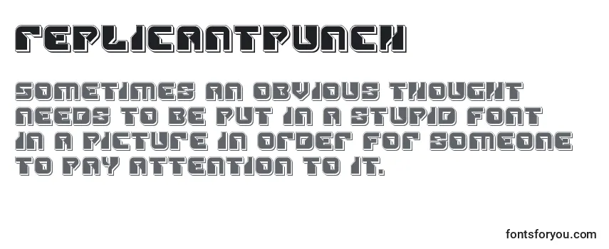 Replicantpunch Font