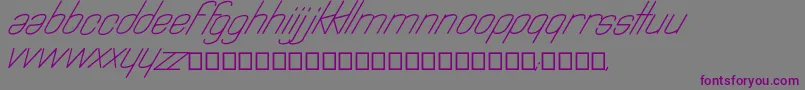 Astralia Font – Purple Fonts on Gray Background