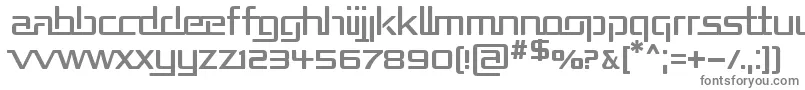 REPUB   -Schriftart – Graue Schriften auf weißem Hintergrund