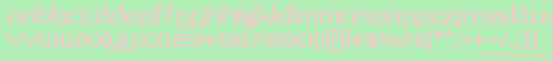 Подробнее о шрифте REPUB3 Шрифт REPUB3 – розовые шрифты на зелёном фоне