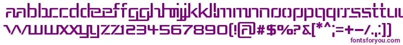REPUB3  -Schriftart – Violette Schriften