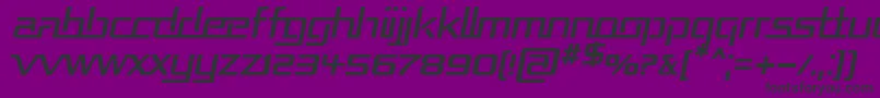 REPUBI   Font – Black Fonts on Purple Background