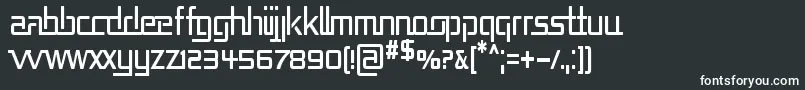 REPUCN   Font – White Fonts