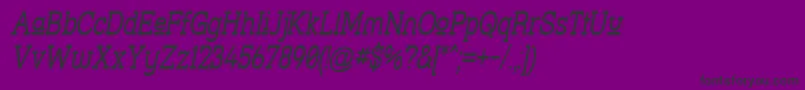 Strsluni Font – Black Fonts on Purple Background