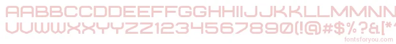 requesta regular Font – Pink Fonts on White Background