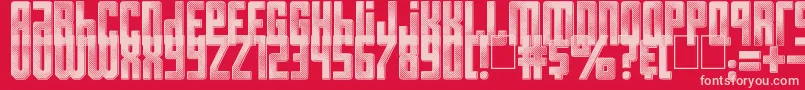 More about Resistance is Futile Font Resistance is Futile Font – Pink Fonts on Red Background