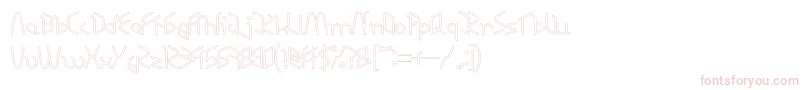 RESPECT HOLLOW Font – Pink Fonts