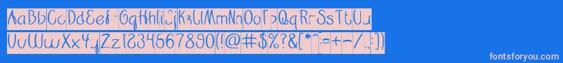 More about Restaurant inverse Font Restaurant inverse Font – Pink Fonts on Blue Background