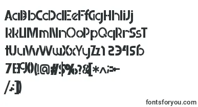 Retailistic font – military Fonts