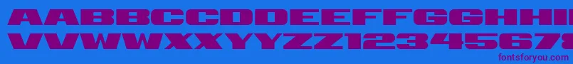 Retrive-fontti – violetit fontit sinisellä taustalla